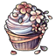 Sweet Floral Cupcake