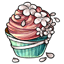Innocent Floral Cupcake