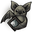Hazy Bat Portrait