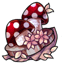 Charming Toadstool Cape