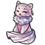 Flimsy Astral Kitten Fabric