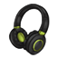 Classic Black and Lime Wireless Headphones