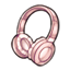 Baby Pink Wireless Headphones