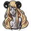 Bust of the Golden Haired Ram Goddess