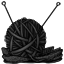 Half Knitted Onyx Cardigan