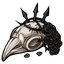 Adorned Bird Skull