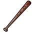 Blood Spattered Baseball Bat