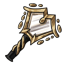 Crystallized Gilded Mirror