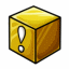 Exclamatory Golden Cube