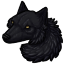 Dark Wolf Headress