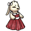 Picnic Rockabilly Bunny Dress