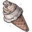 Delicious Vanilla Ice Cream Cone