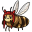 Angry Honeybee Hat