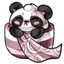 Teacup Panda Fabric