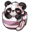 Teacup Panda Flat