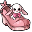 Peakaboo Cutesy Bunny Heels