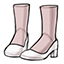 Precious White Heels