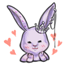 Royal Lavender Bunny