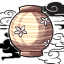 Sakura Lantern of Monochrome