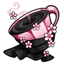 Cup of Dark Sakura Silk