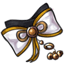 Golden Stained Tied Bow