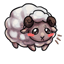 Chibi Sheep Stare