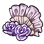 Lavender Noisette Rose Tea Frills