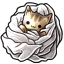 Warm Pure Kitty Fabric