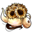 Swirly Chocolate Teapot