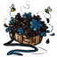 Witty Messy Bee Bouquet