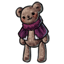 Warm Plum Teddy Coat