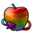 Rainbow Bad Apple Tail