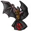 Gothic Vampire Bat Skirt
