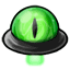 Lime Alien Orb