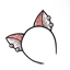 Pink Pierced Kitty Headband