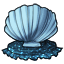 Sparkly Seashell Fabric