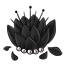 Deadly Waterlily Fascinator