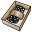 Black Polka Dot Bow Tie