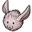 Soft Pink Bunny Puff