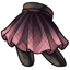 Dusty Rose Flared Skirt