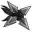 Fabled Hair Wrapped Pointed Shuriken