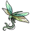 Wispy Minty Dragonfly