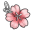 Enchanted Sakura Keychain