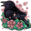 Nesting Corvids Blushing Blossoms