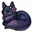 Nebula Fox Belled Ears