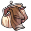 Sheer Eight Masquerade Curtsy Glove Bag