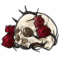 Decrepit Bloodied Skull