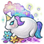 Faded Rainbow Unicorn Enchanted Diffuser