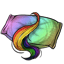 Long Night Prismatic Party Pillow