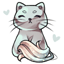 Fluffy Candy Kitten Tail